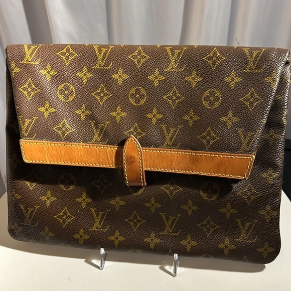 Vintage Louis Vuitton monogram Pochette Pliante clutch Circa 70s. - Picture 16 of 16